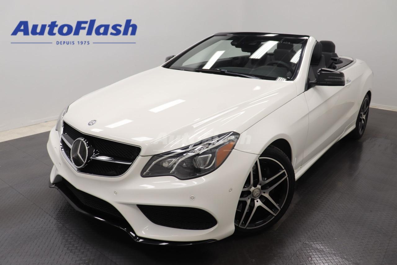 Used 2017 Mercedes-Benz E-Class DECAPOTABLE, HARMAN/KARDON, SIEGES CHAUFF for sale in Saint-Hubert, QC