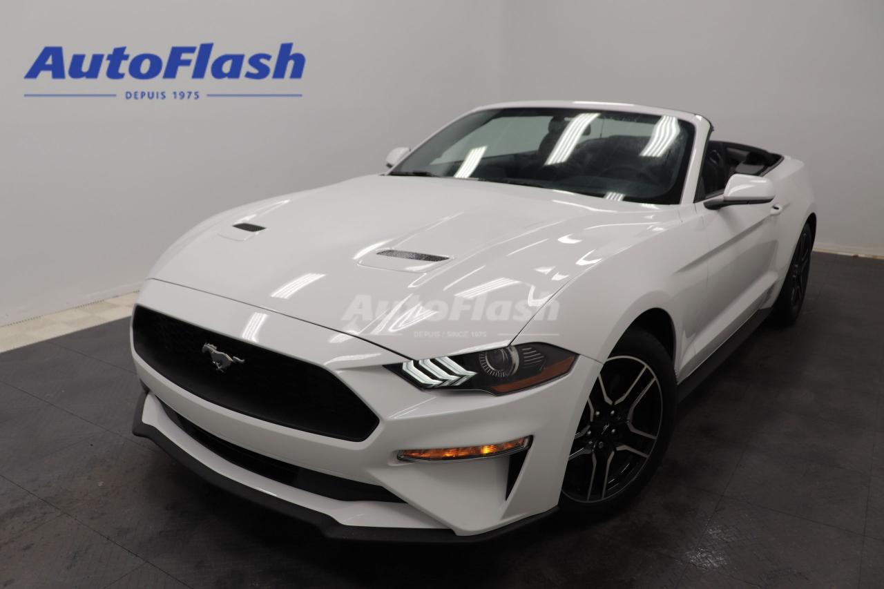 Used 2020 Ford Mustang ECOBOOST, DECAPOTABLE, CAMERA, CARPLAY for sale in Saint-Hubert, QC