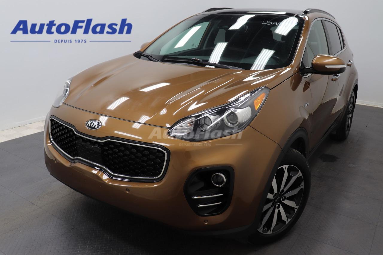 Used 2018 Kia Sportage EX 2.4L AWD, CARPLAY, CUIR, TOIT OUVRANT for sale in Saint-Hubert, QC