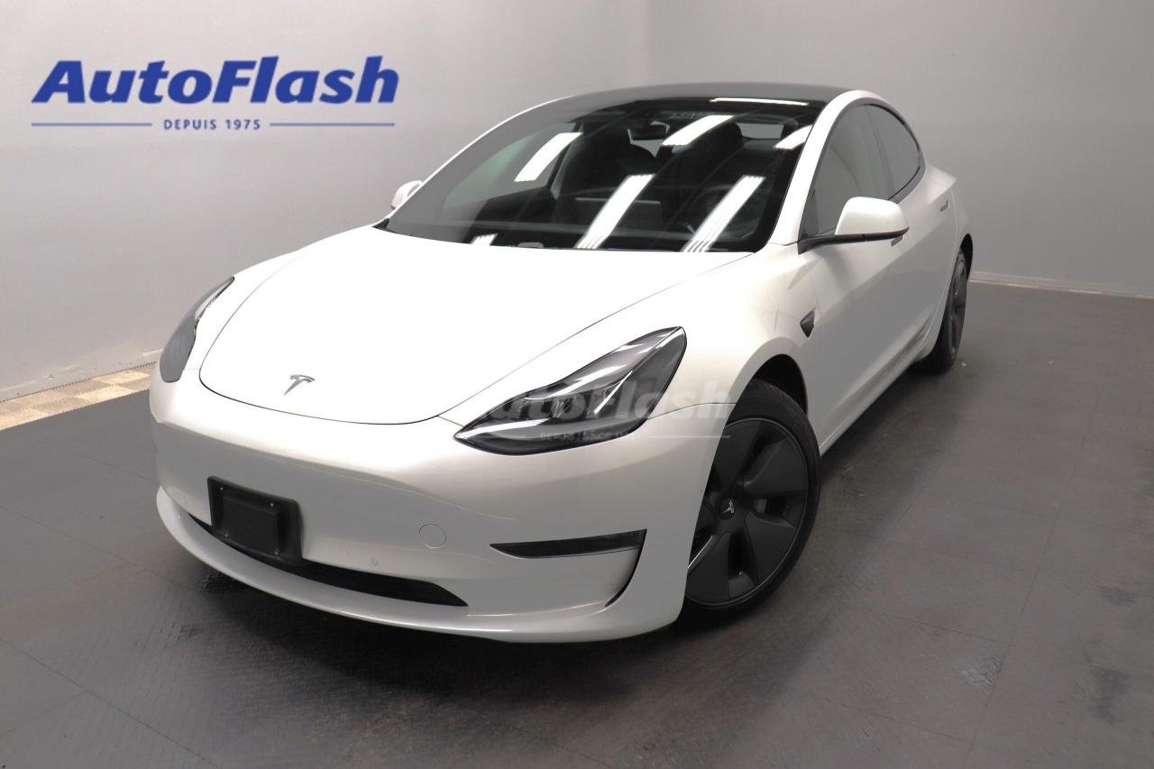 Used 2021 Tesla Model 3 AUTONOMIE 420KM, AUTOPILOT, IMPECCABLE for sale in Saint-Hubert, QC