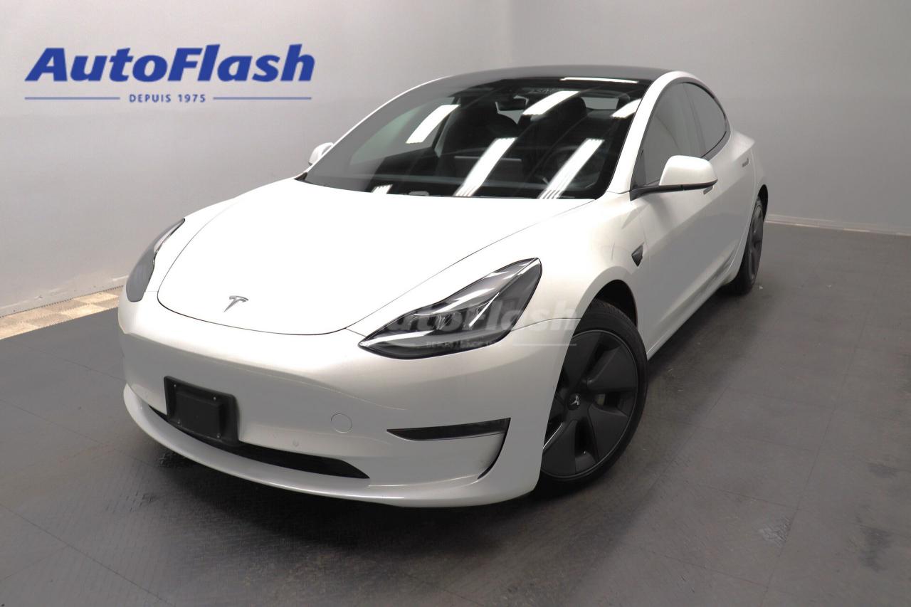 Used 2021 Tesla Model 3 AUTONOMIE 420KM, AUTOPILOT, IMPECCABLE for sale in Saint-Hubert, QC