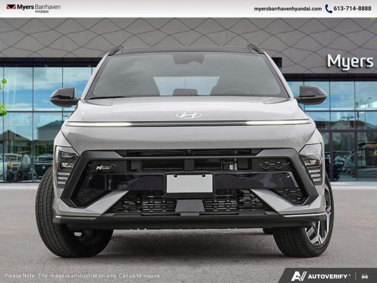 2025 Hyundai KONA N Line AWD  - Sunroof - $265 B/W Photo