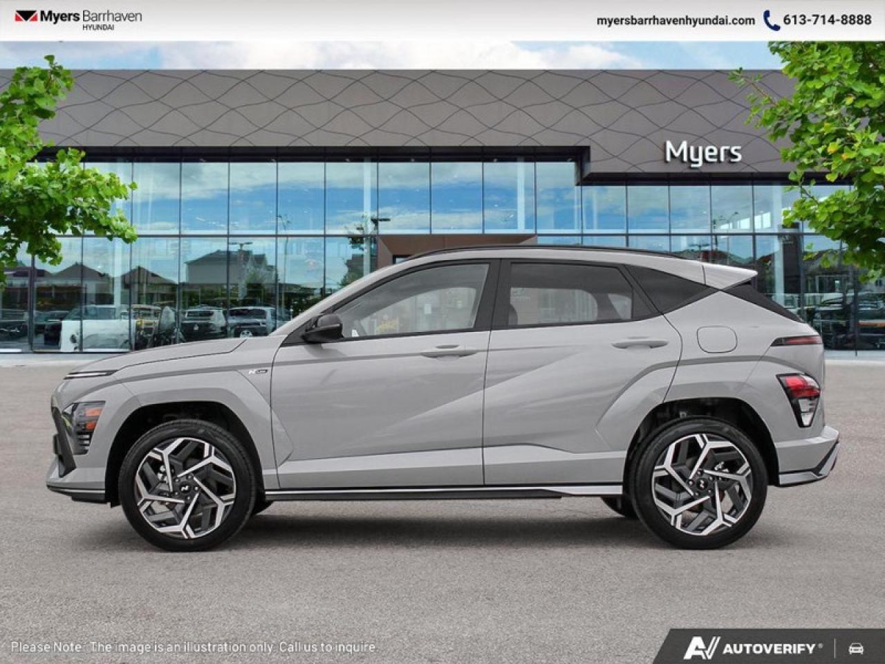2025 Hyundai KONA N Line AWD  - Sunroof - $265 B/W Photo2