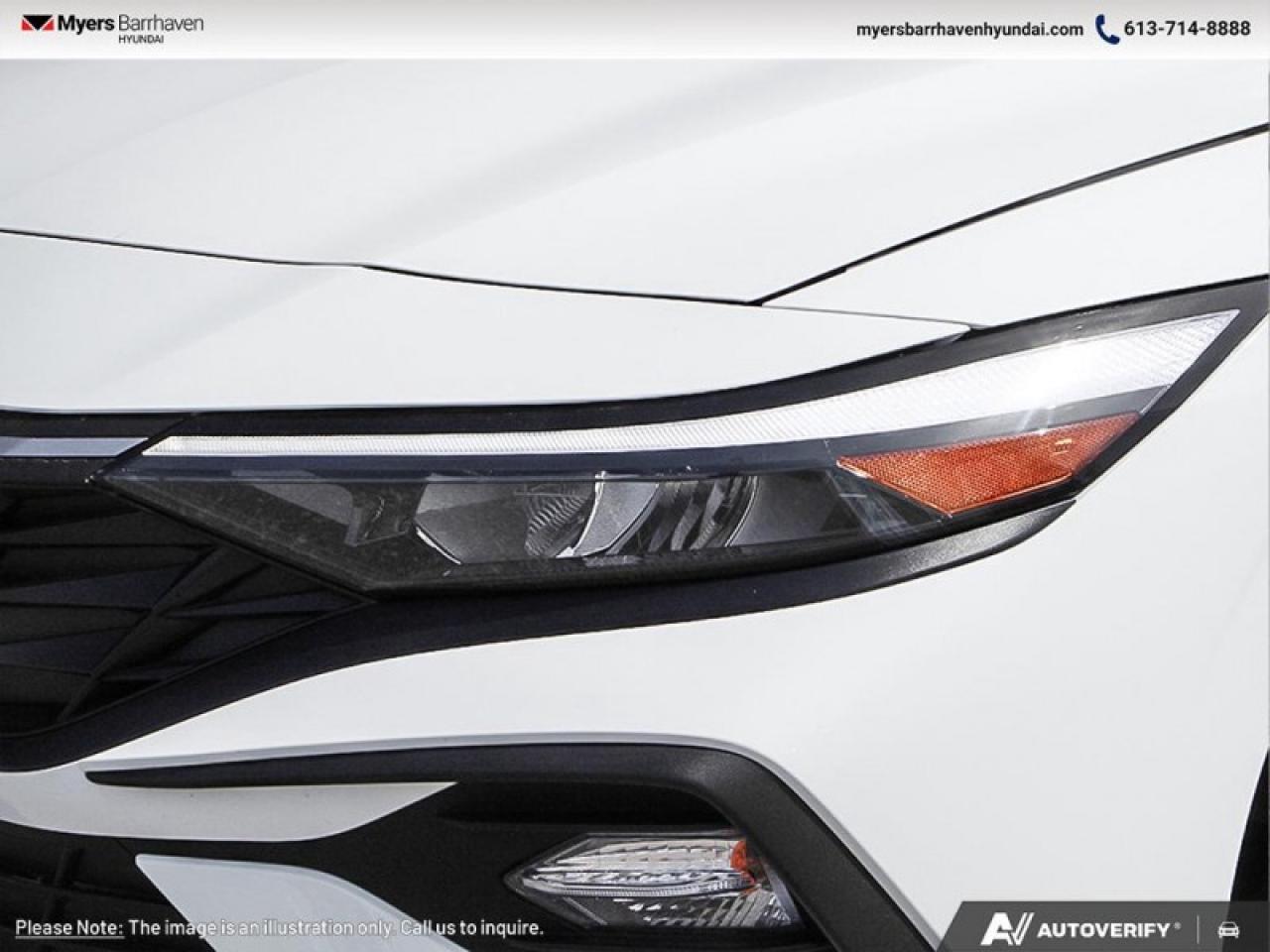 2025 Hyundai Elantra Preferred IVT w/Tech Pkg  - $225 B/W Photo