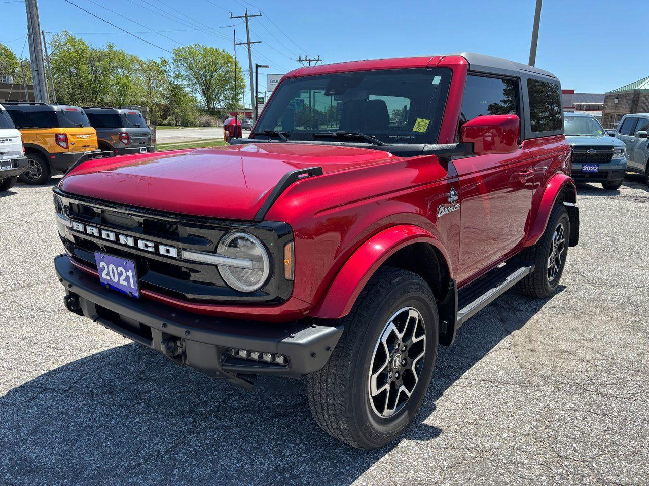 Used 2021 Ford Bronco 2 DOOR Outer Banks for sale in Essex, ON