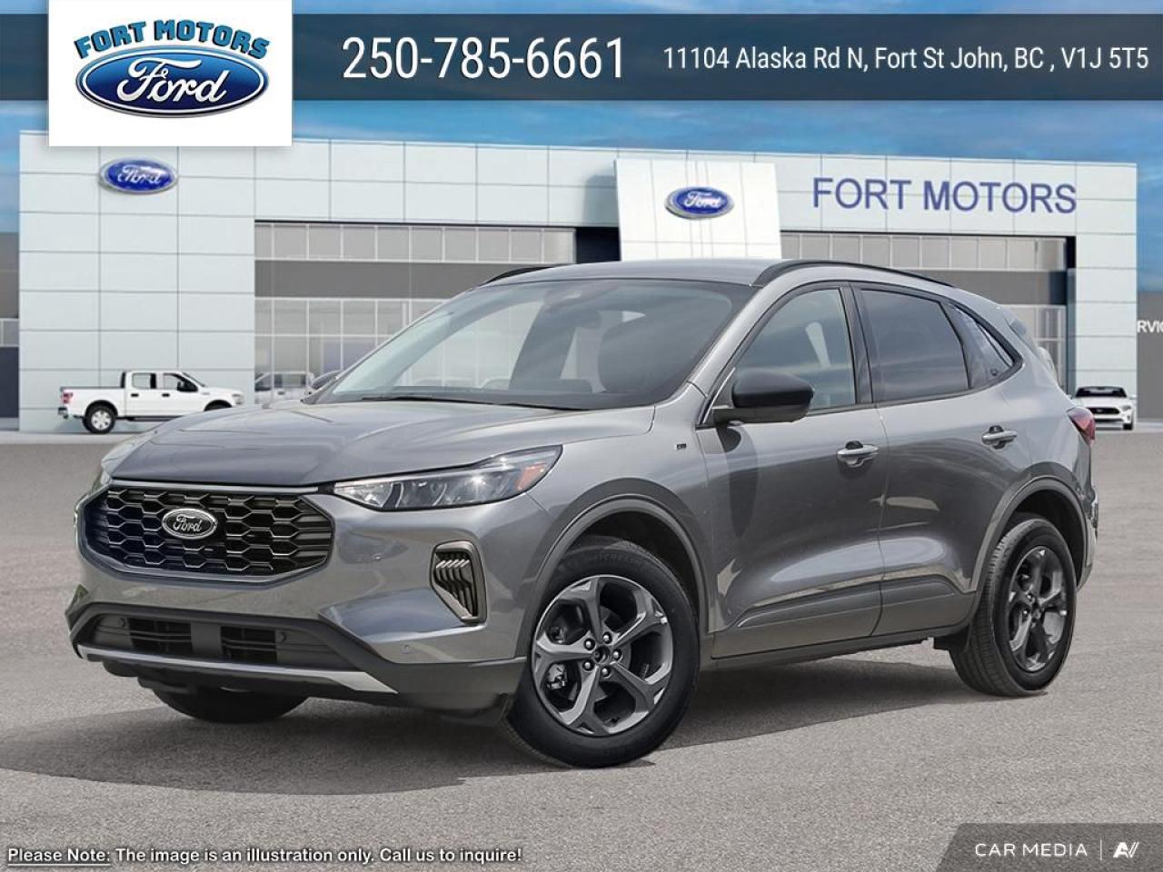 New 2025 Ford Escape ST-Line for sale in Fort St John, BC