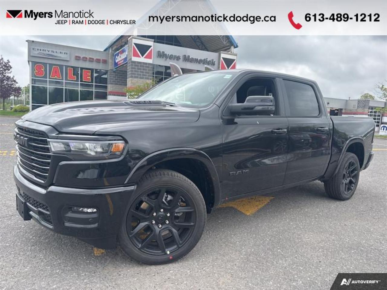 New 2025 RAM 1500 Laramie  - Leather Seats -  Bucket Seats for sale in Ottawa, ON