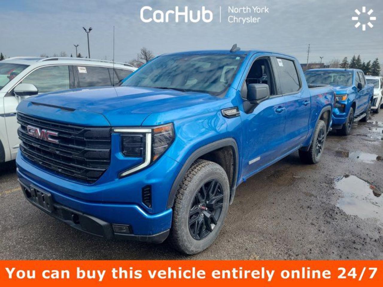 Used 2023 GMC Sierra 1500 Elevation V8 147'' MultiPro Tailgate 13.4'' Screen Captain Seats for sale in Thornhill, ON