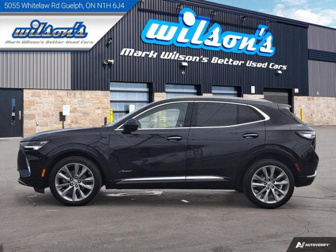 Used 2022 Buick Envision Avenir AWD | Leather | Sunroof | Nav | HUD | 360 Camera | Adaptive Cruise | and much more! for sale in Guelph, ON