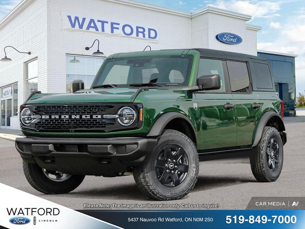 New 2025 Ford Bronco Big Bend for sale in Watford, ON