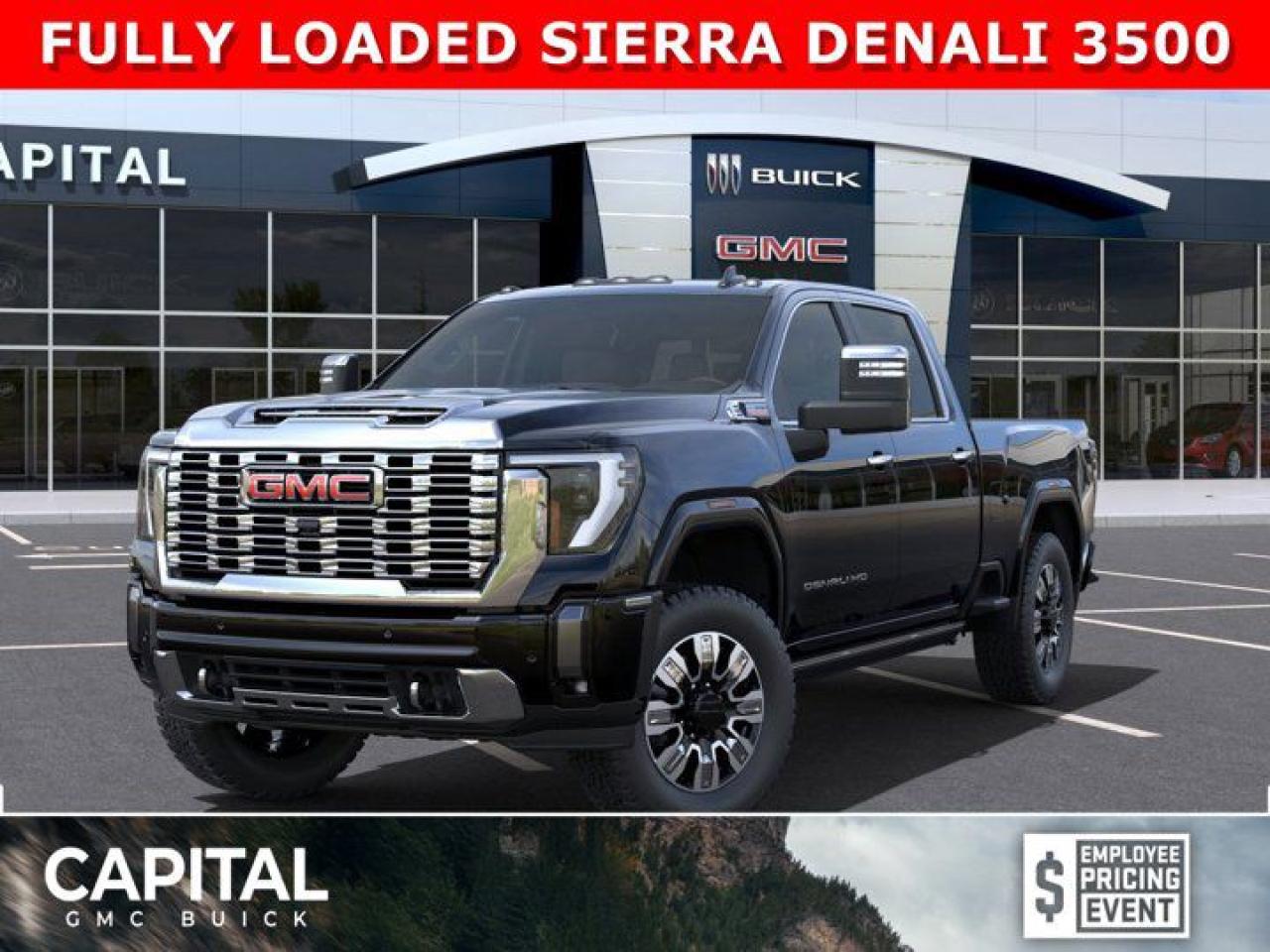 New 2025 GMC Sierra 3500 HD Crew Cab Denali for sale in Edmonton, AB
