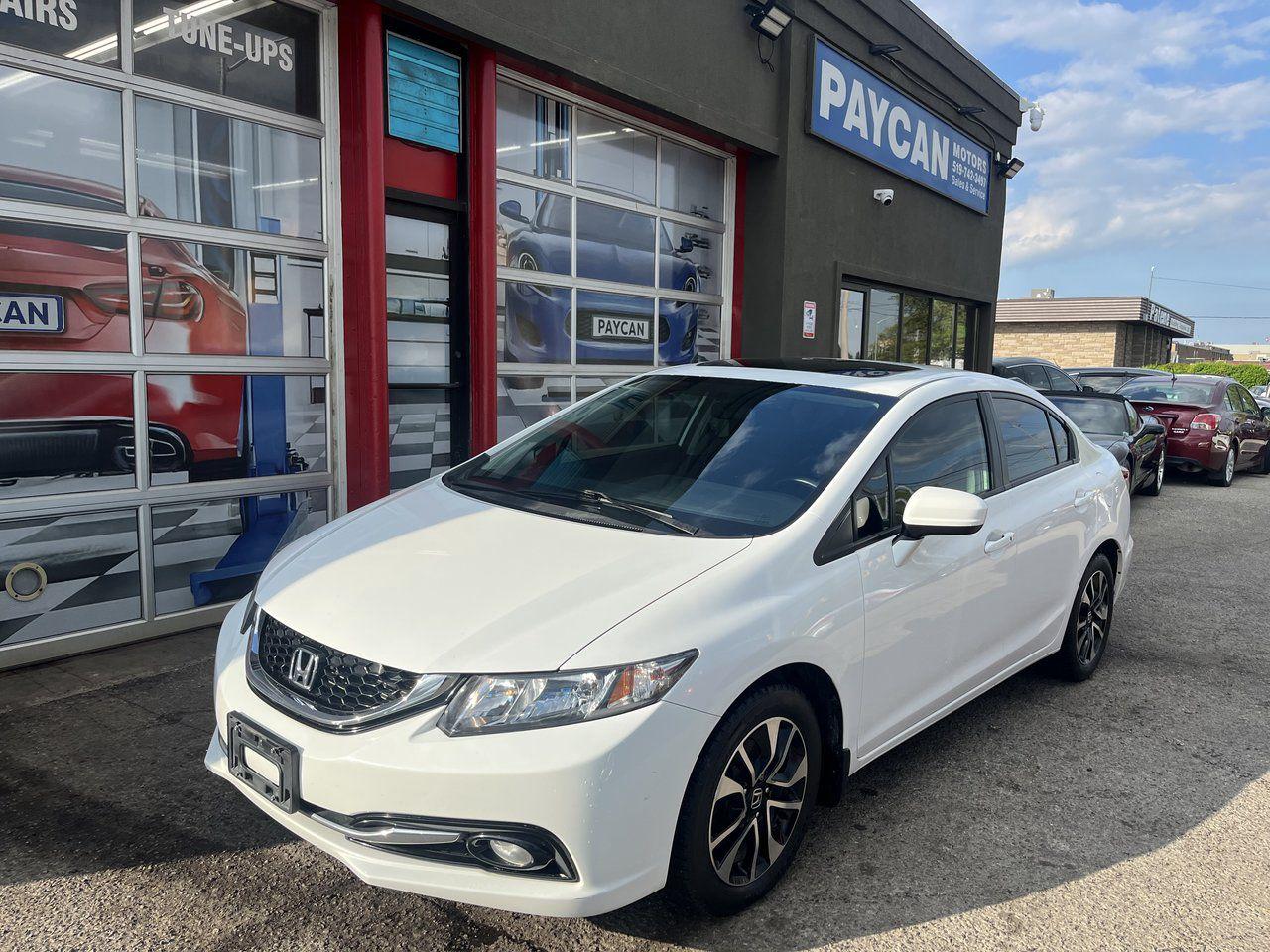 Used 2014 Honda Civic Sedan EX for sale in Kitchener, ON