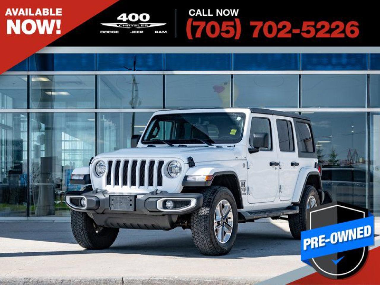 Used 2021 Jeep Wrangler Unlimited Sahara for sale in Innisfil, ON