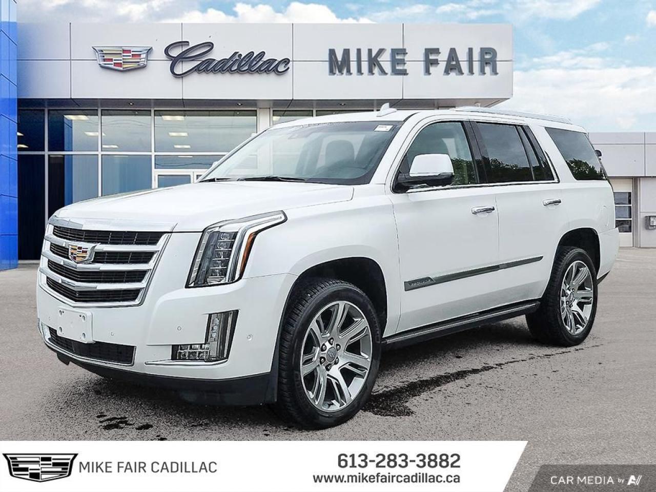 Used 2019 Cadillac Escalade Premium Luxury heated/vented front seats,surround vision,heated steering wheel,power liftgate hands-free for sale in Smiths Falls, ON