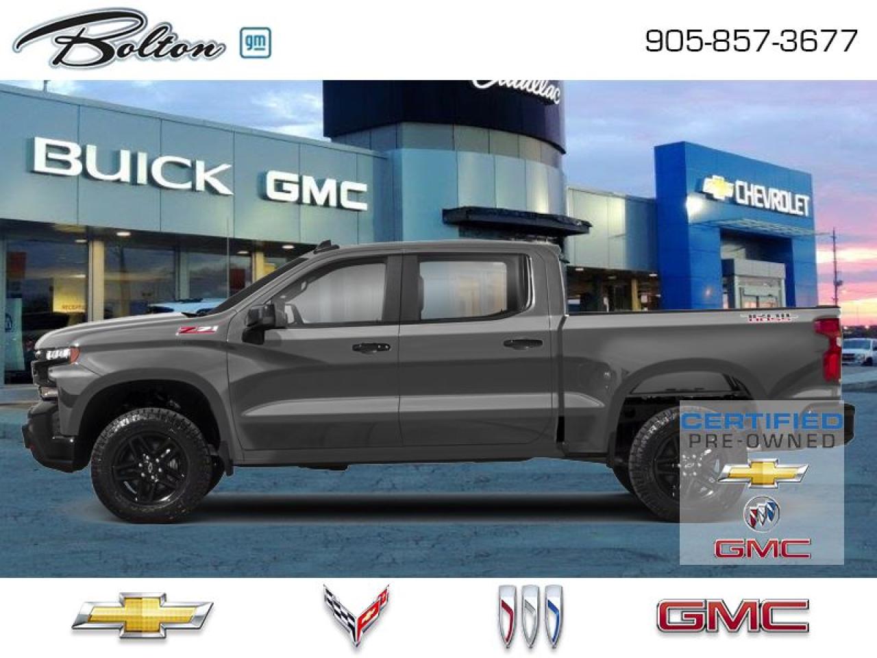 Used 2022 Chevrolet Silverado 1500 LTD LT Trail Boss CERTIFIED PRE-OWNED - FINANCE @ 4.99% for sale in Bolton, ON