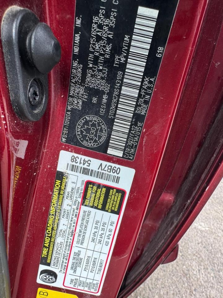 2008 Toyota Sienna CE, MINIVAN, 7 PASSENGER, AS IS SPECIAL - Photo #13