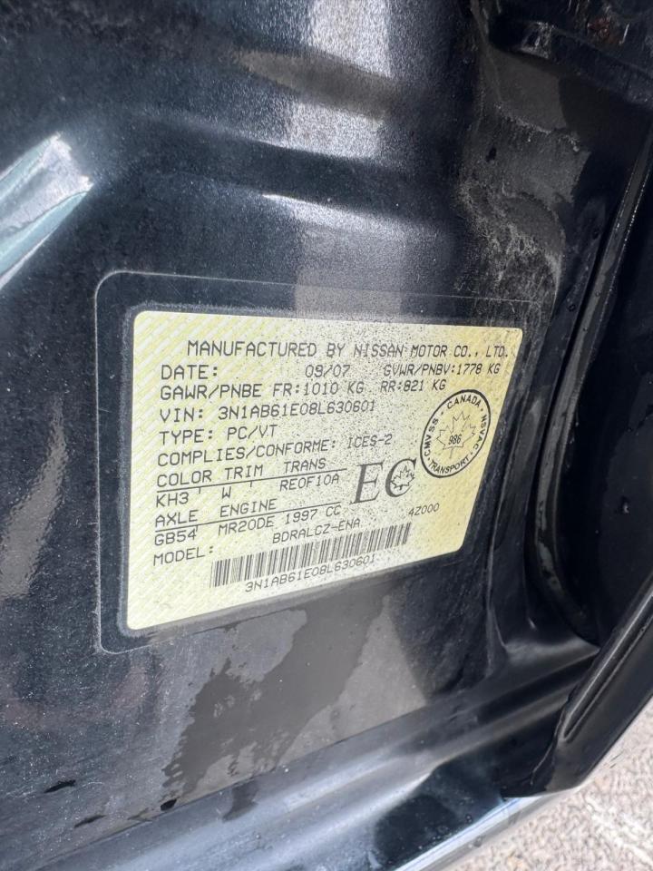 2008 Nissan Sentra 2.0, AUTO, SEDAN, GREAT ON FUEL, CERTIFIED - Photo #15