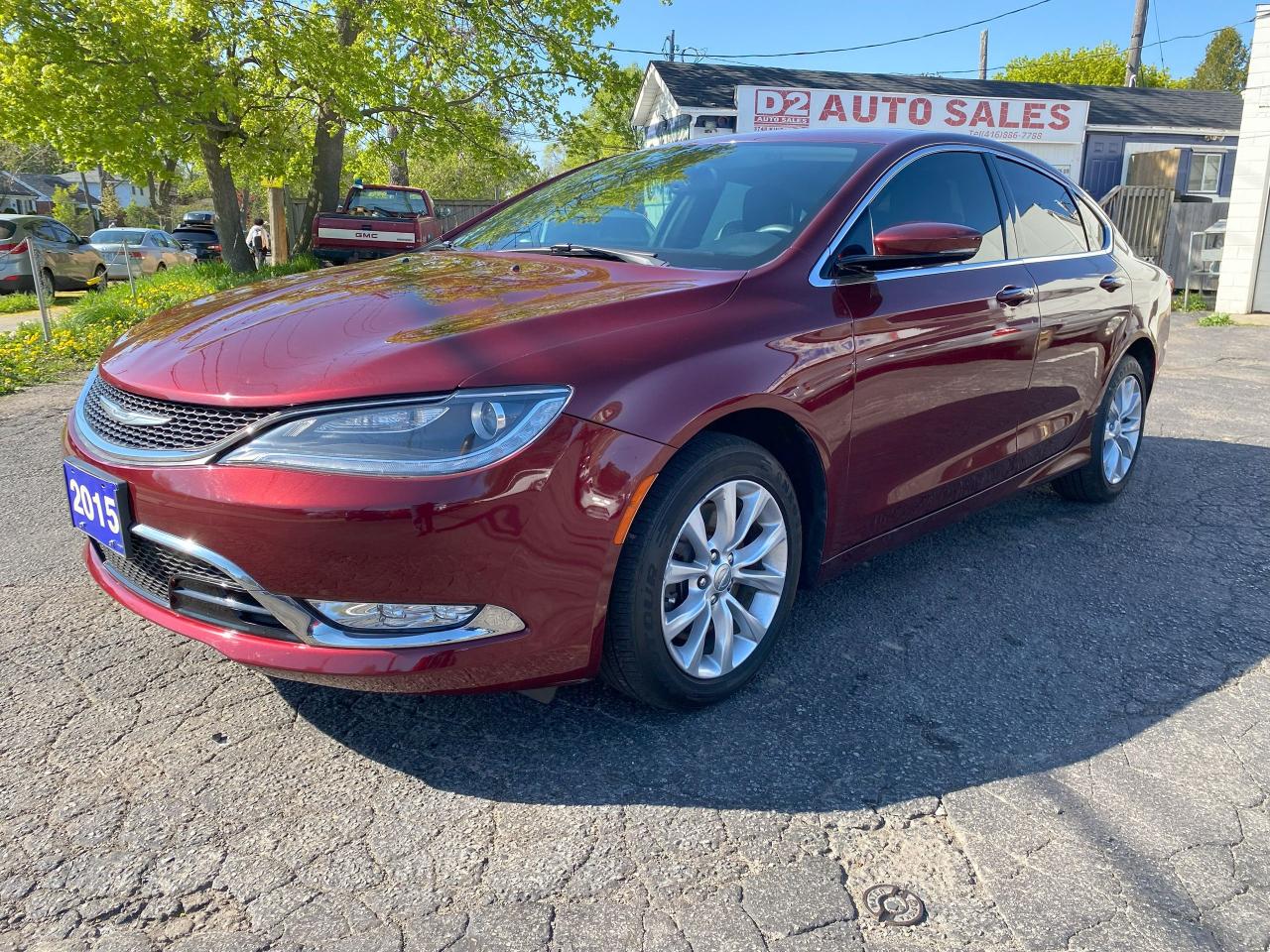 Used 2015 Chrysler 200 Comes Certified/Leather/Htd Seats/Remote Start for sale in Scarborough, ON