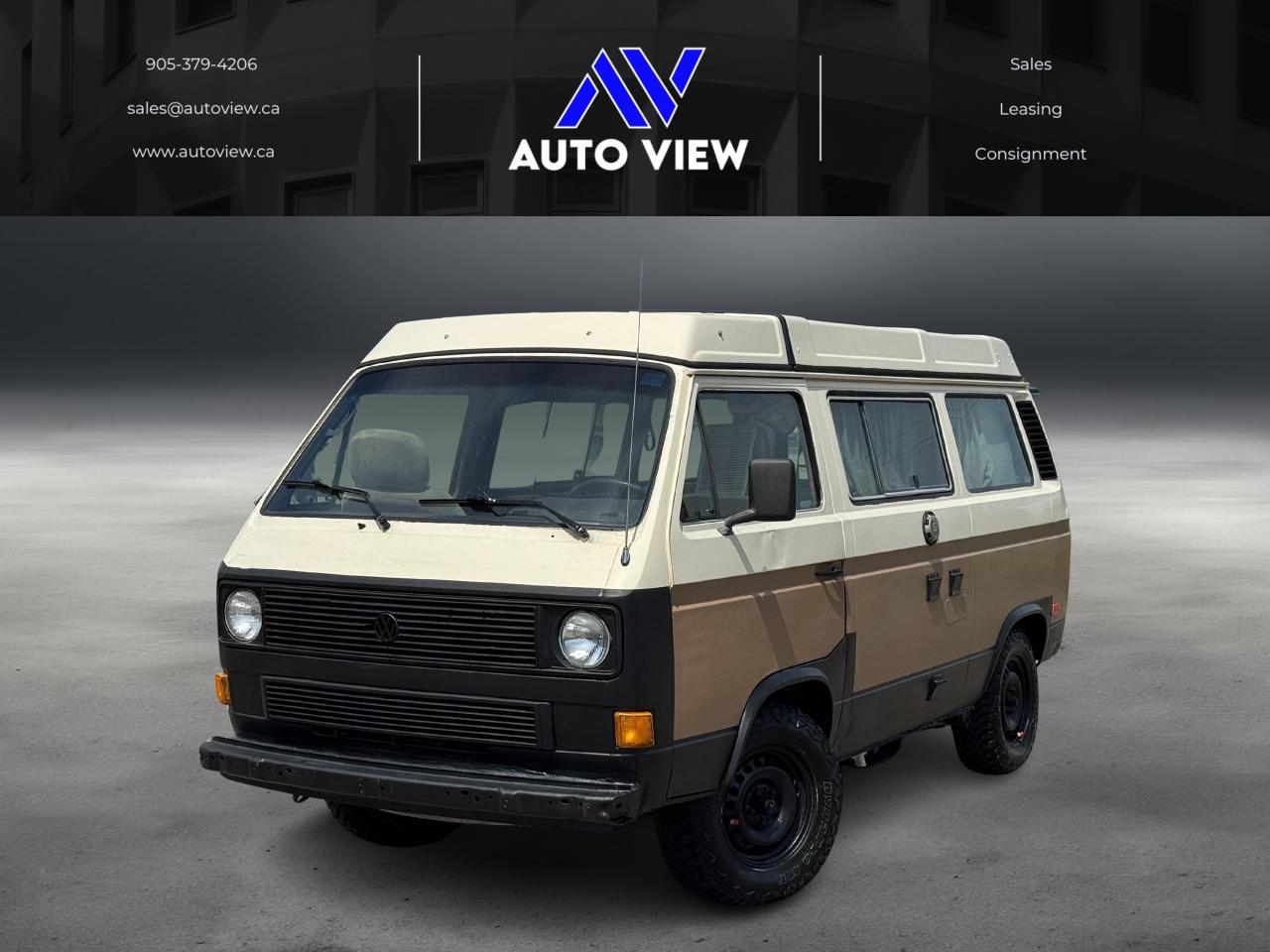 Used 1983 Volkswagen Vanagon Campmobile **NEW MOTOR / TRANSMISSION** for sale in Stoney Creek, ON