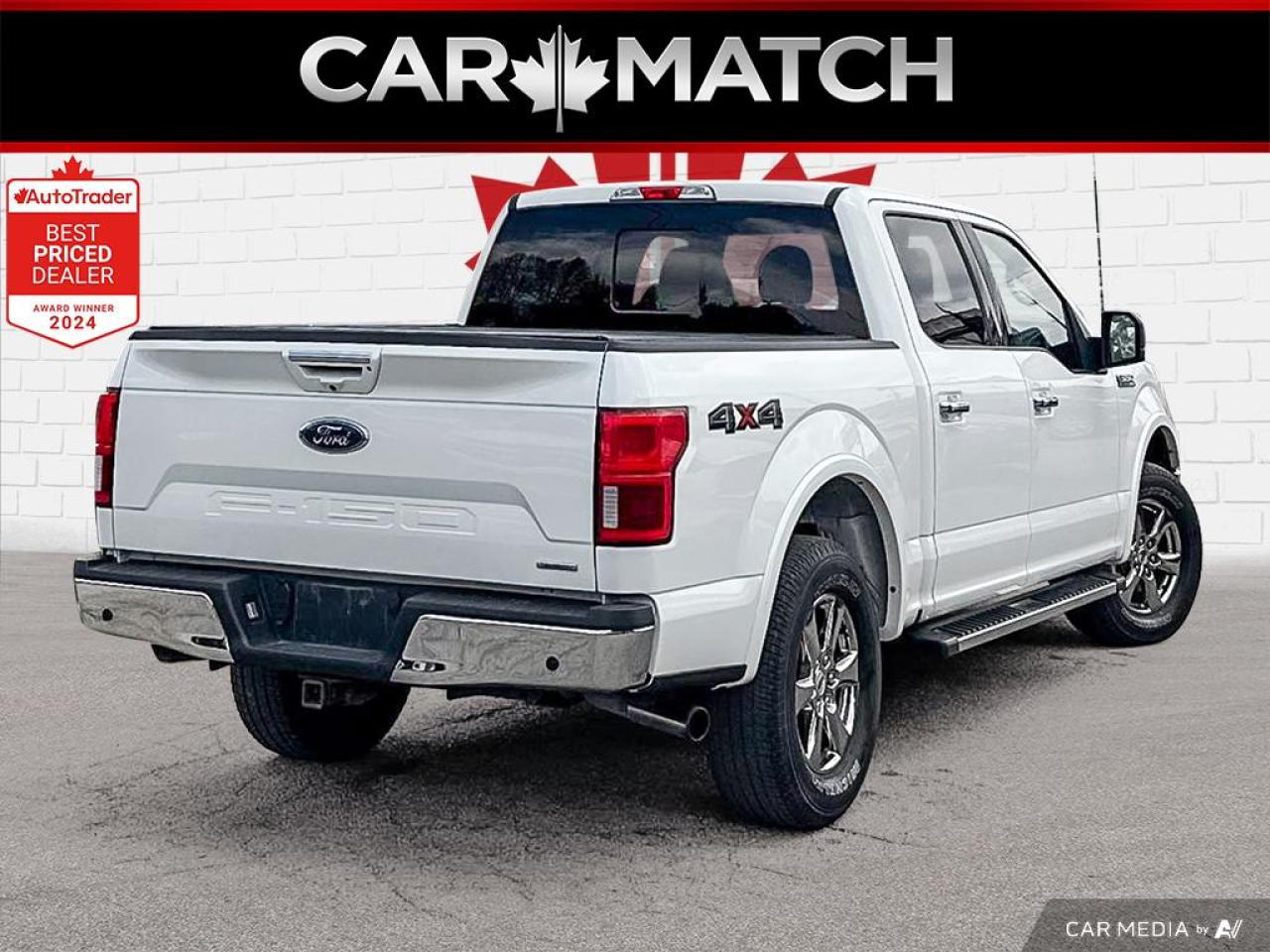 2020 Ford F-150 LARIAT / 4WD / CREW / LEATHER / NAV / ROOF - Photo #5