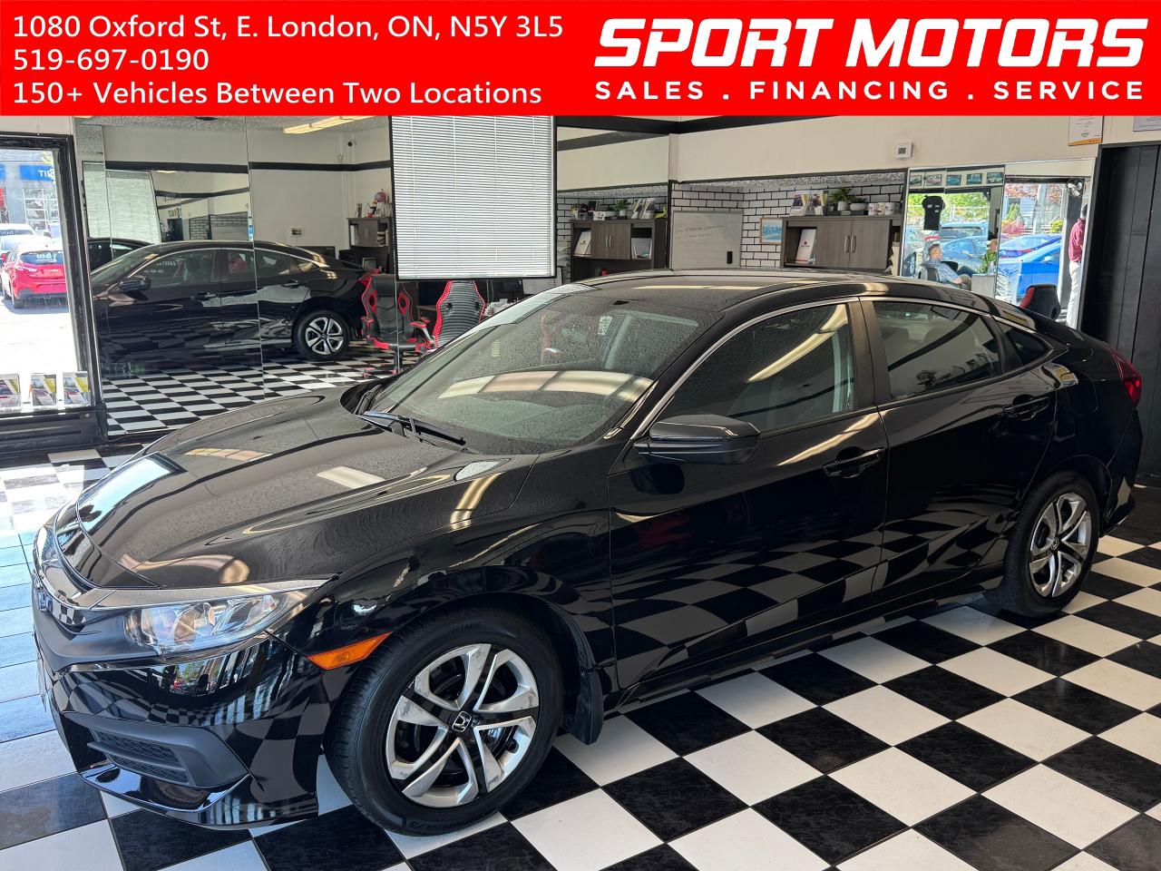 Used 2018 Honda Civic LX+New Tires+Camera+Heated Seats+ApplePlay for sale in London, ON