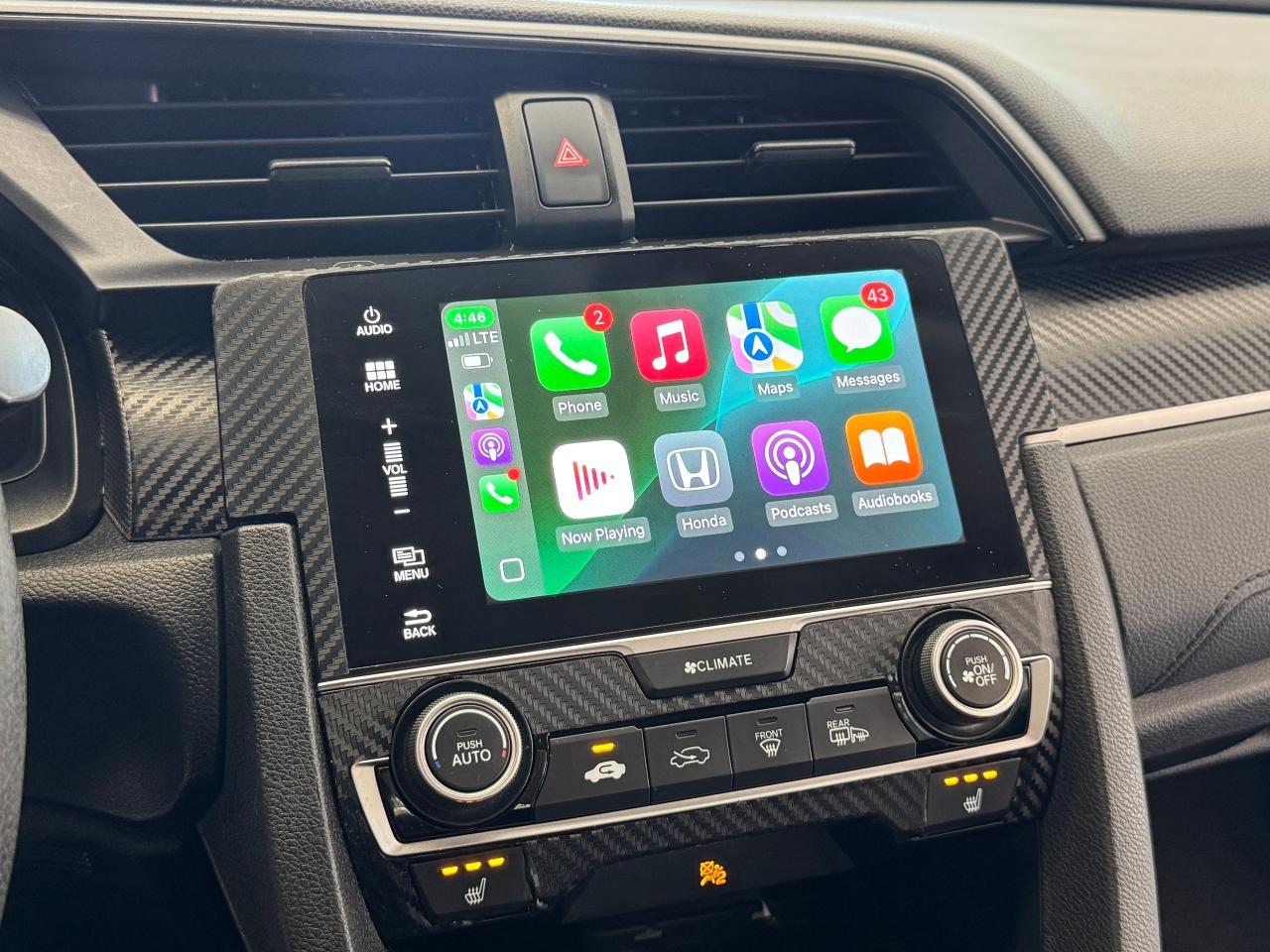2018 Honda Civic LX+New Tires+Camera+Heated Seats+ApplePlay Photo12