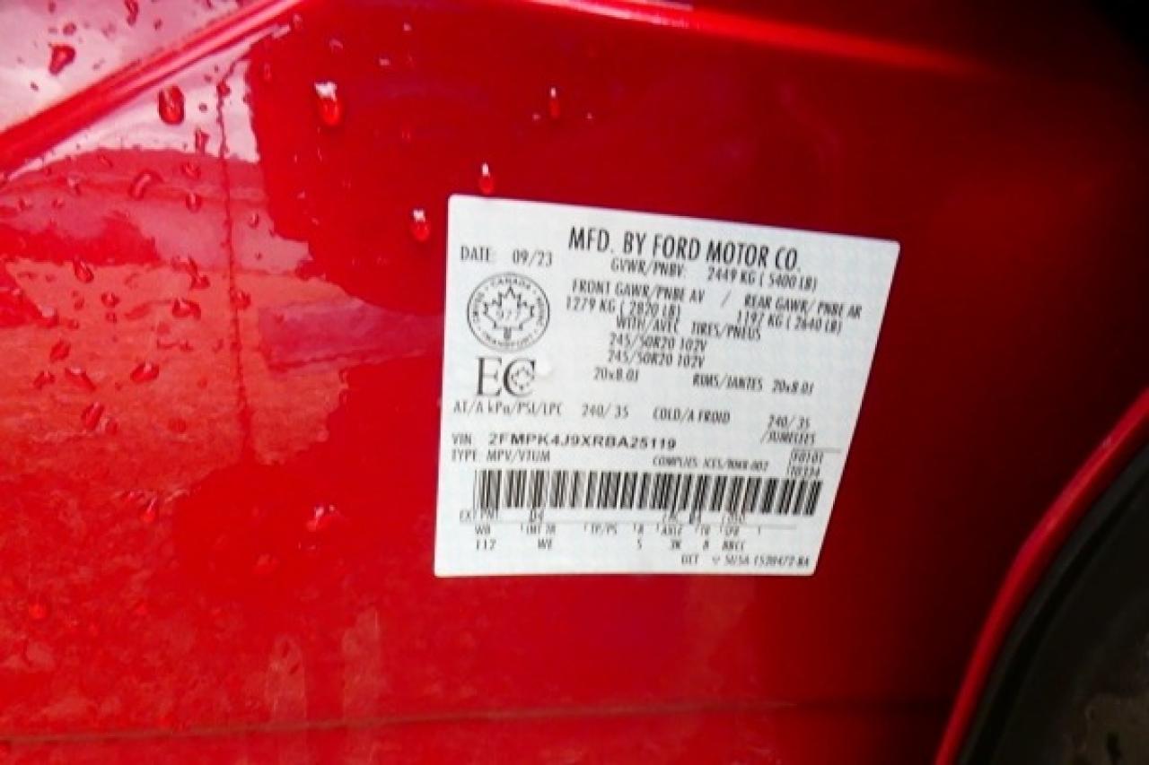 2024 Ford Edge ST Line AWD w/Htd Leather, BUC - Photo #20