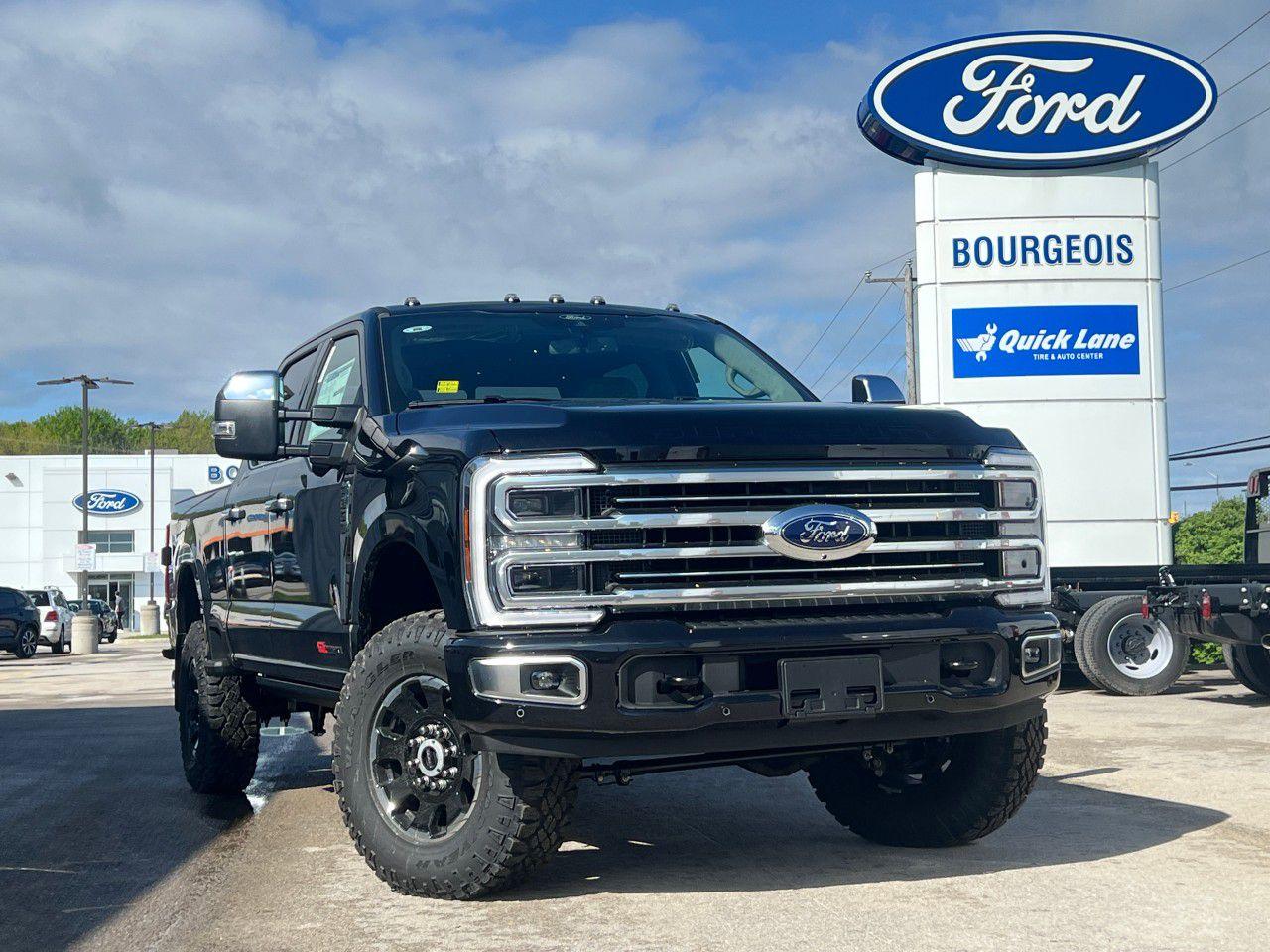 New 2025 Ford F-350 Super Duty SRW PLATINUM 4WD CREW CAB 6.75' BOX for sale in Midland, ON