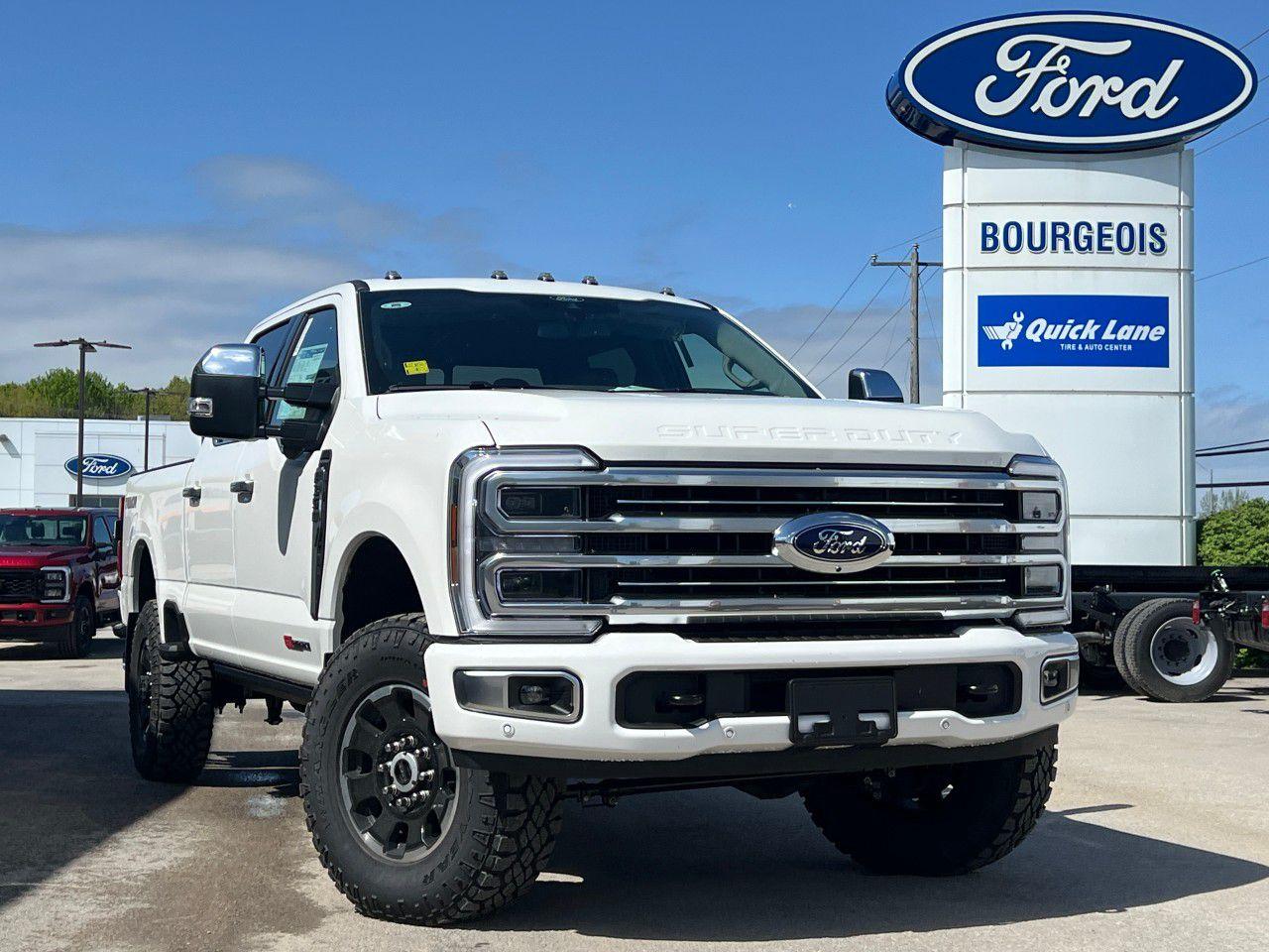 New 2025 Ford F-350 Super Duty SRW PLATINUM 4WD CREW CAB 6.75' BOX for sale in Midland, ON