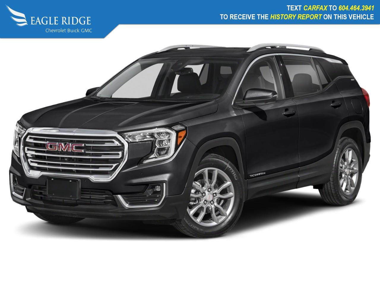 Used 2023 GMC Terrain SLT 8 Display, Rear anti-roll bar, Rear window wiper, Roof rack: rails only, SiriusXM, Tachometer, Telescoping steering wheel, Tilt steering wheel, Wireless Apple CarPlay/Wireless Android Auto for sale in Coquitlam, BC