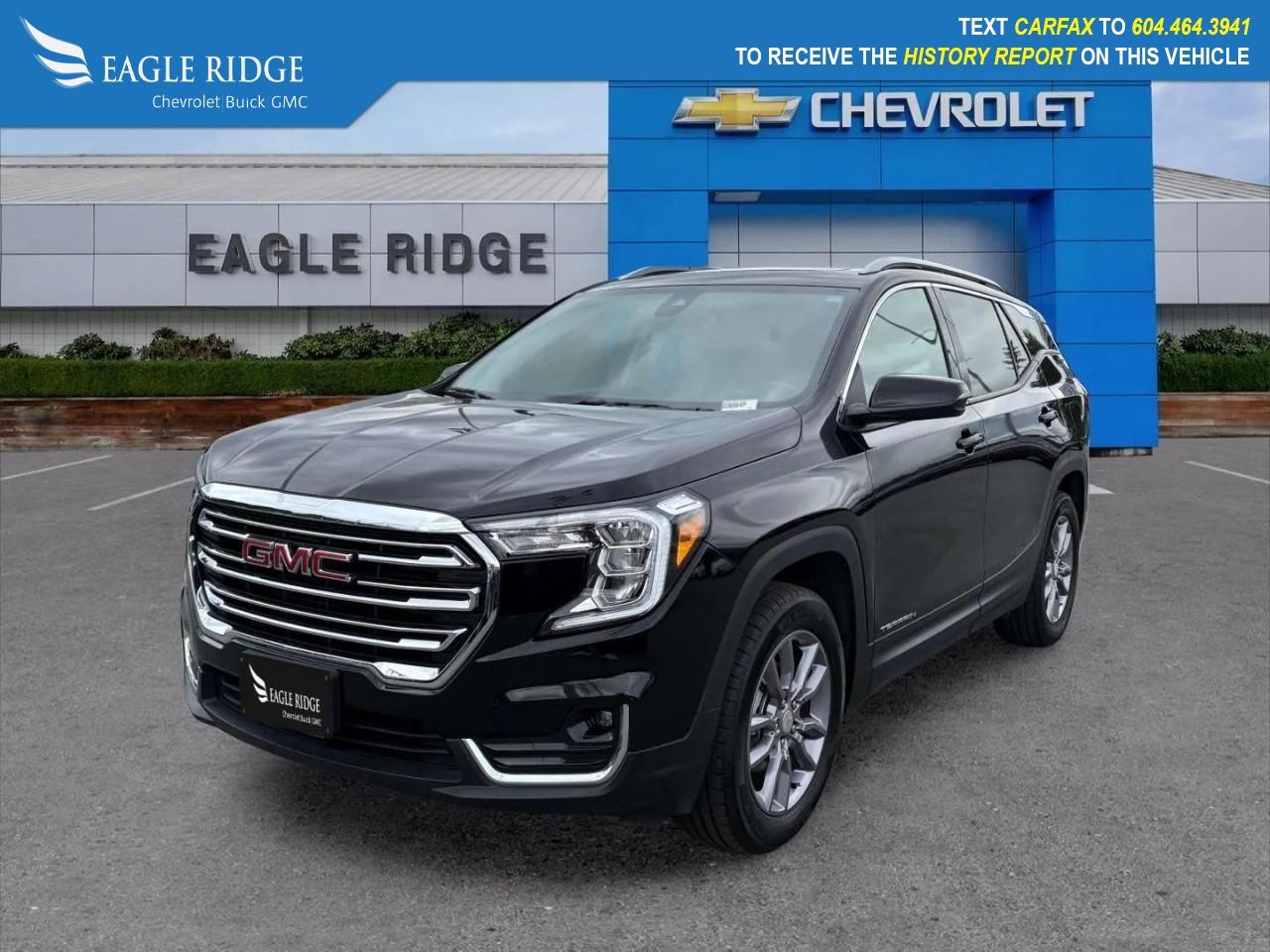 Used 2023 GMC Terrain SLT 8 Display, Rear anti-roll bar, Rear window wiper, Roof rack: rails only, SiriusXM, Tachometer, Telescoping steering wheel, Tilt steering wheel, Wireless Apple CarPlay/Wireless Android Auto for sale in Coquitlam, BC