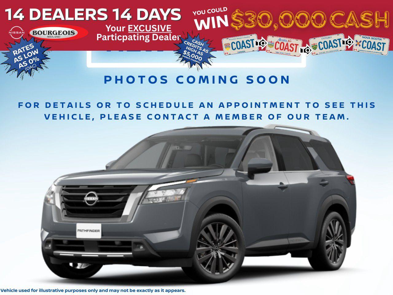 New 2025 Nissan Pathfinder Platinum 4WD for sale in Midland, ON