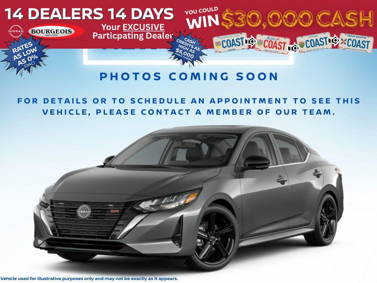 New 2025 Nissan Sentra SV CVT for sale in Midland, ON