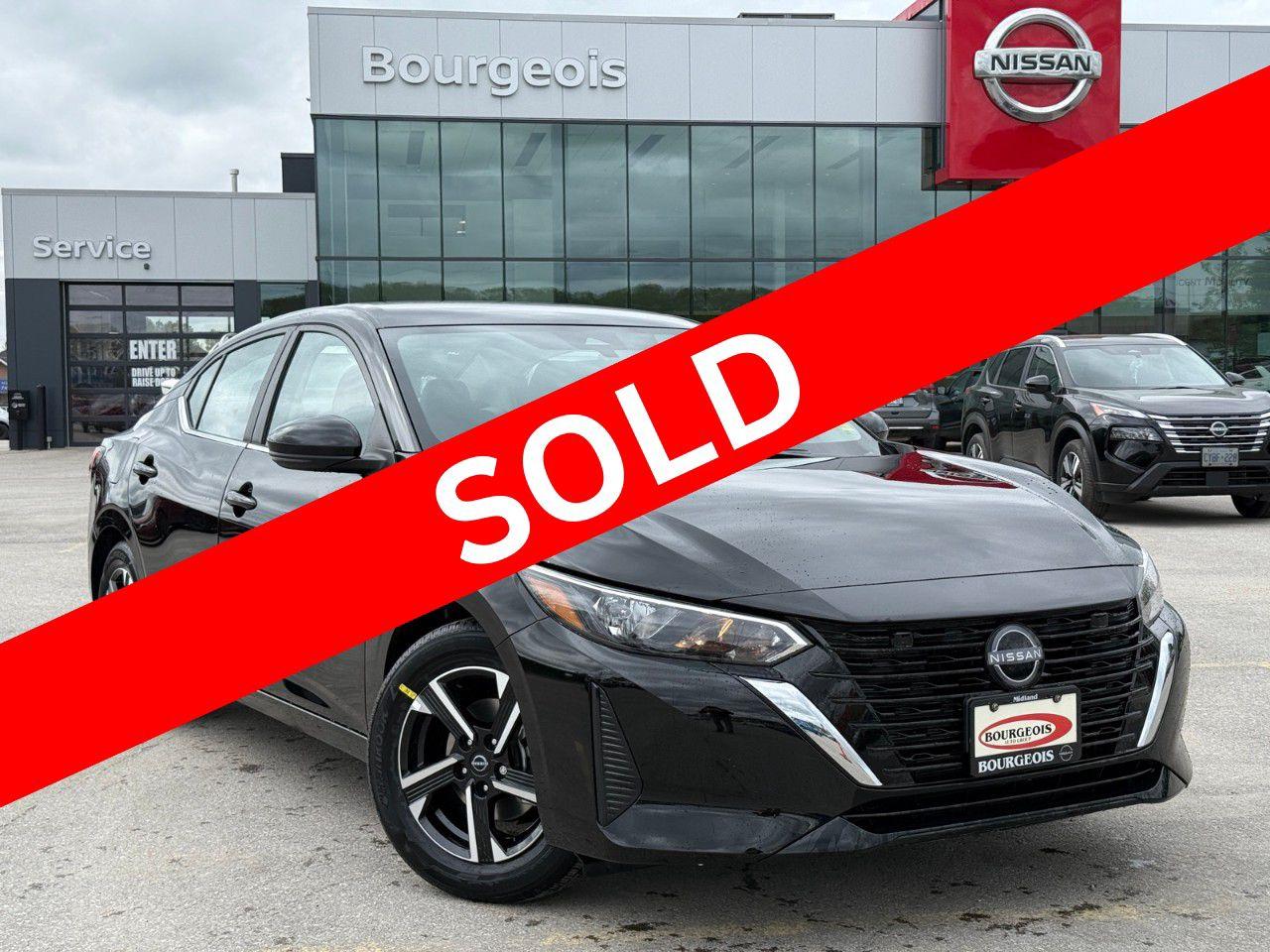 New 2025 Nissan Sentra SV CVT for sale in Midland, ON