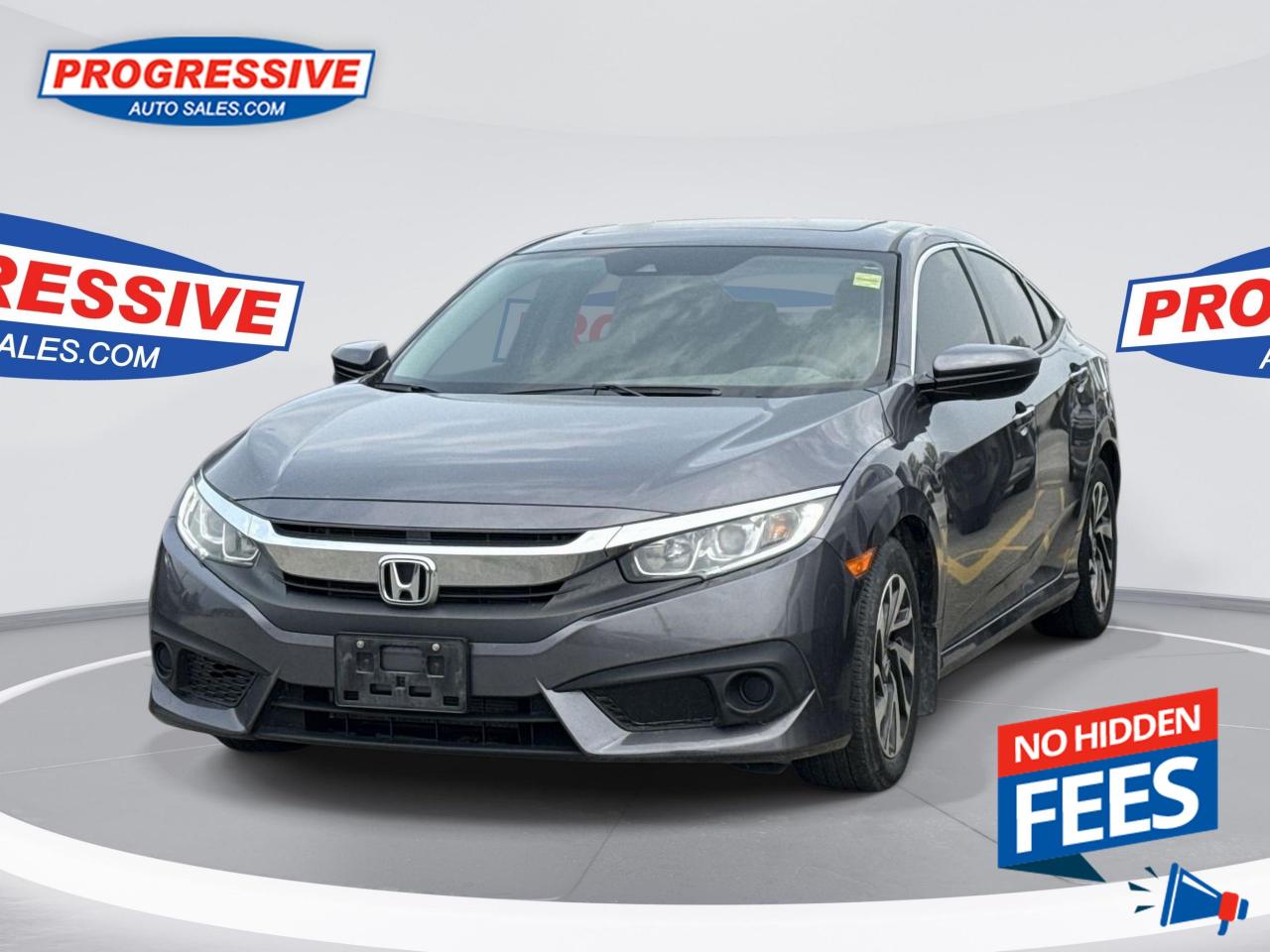 Used 2018 Honda Civic EX - Sunroof -  Bluetooth for sale in Sarnia, ON