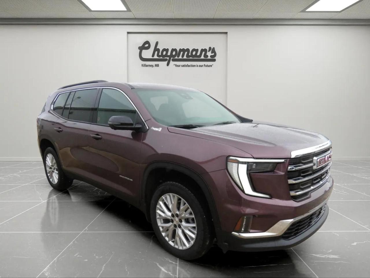 New 2025 GMC Acadia Elevation HD Surround Vision, Adaptive Cruise Control, Autosense Power Liftgate for sale in Killarney, MB