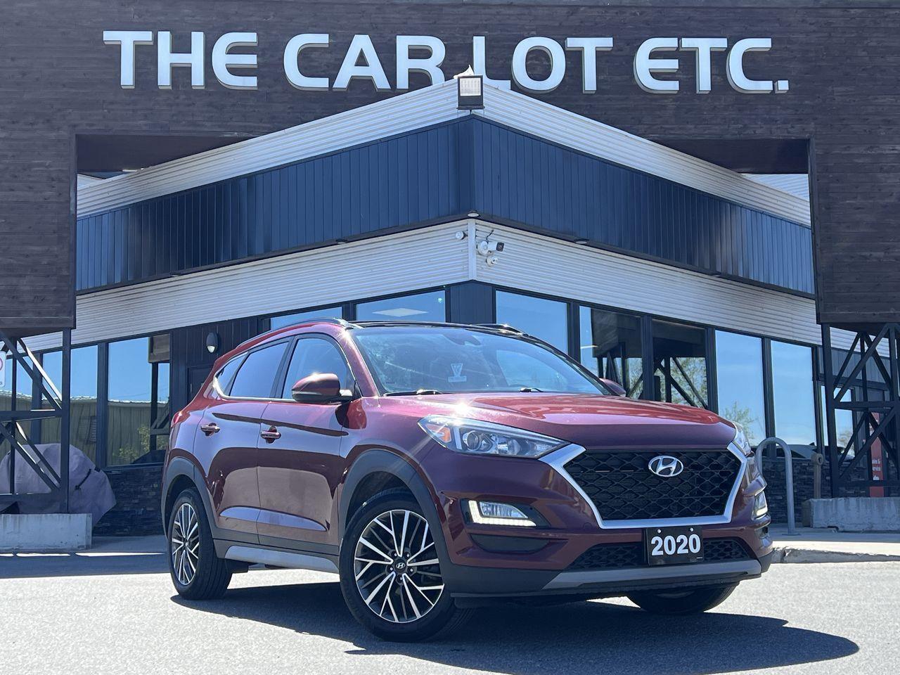 Used 2020 Hyundai Tucson Ultimate APPLE CARPLAY/ANDROID AUTO, HEATED SEATS/STEERING WHEEL, MOONROOF, BACK UP CAM!! for sale in Sudbury, ON