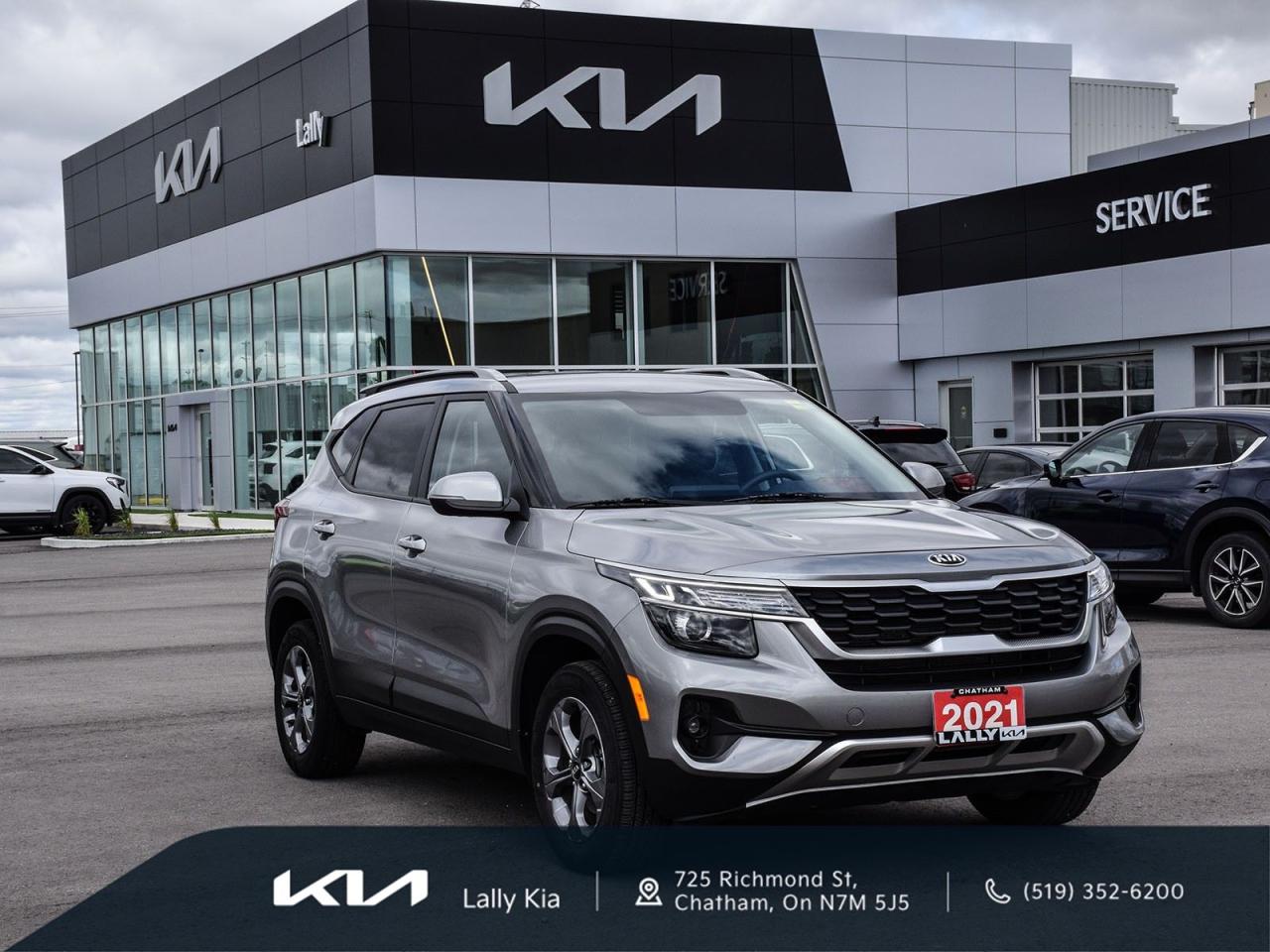 Used 2021 Kia Seltos LX | Local Trade | Clean CarFax | Low KMs for sale in Chatham, ON