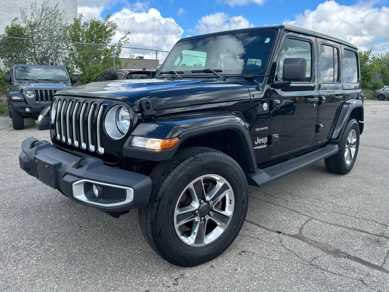 Used 2021 Jeep Wrangler Unlimited Sahara | Nav | Off Lease | Alpine Sound for sale in Kitchener, ON