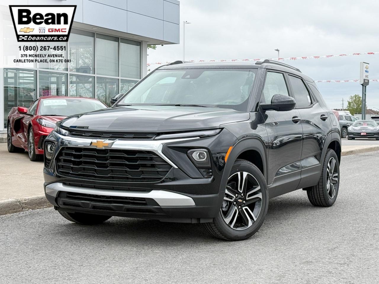 New 2025 Chevrolet TrailBlazer 1.3L TURBO ENGINE WITH REMOTE START/ENTRY, HEATED FRONT SEATS, HEATED STEERING WHEEL & HD REAR VIEW CAMERA for sale in Carleton Place, ON