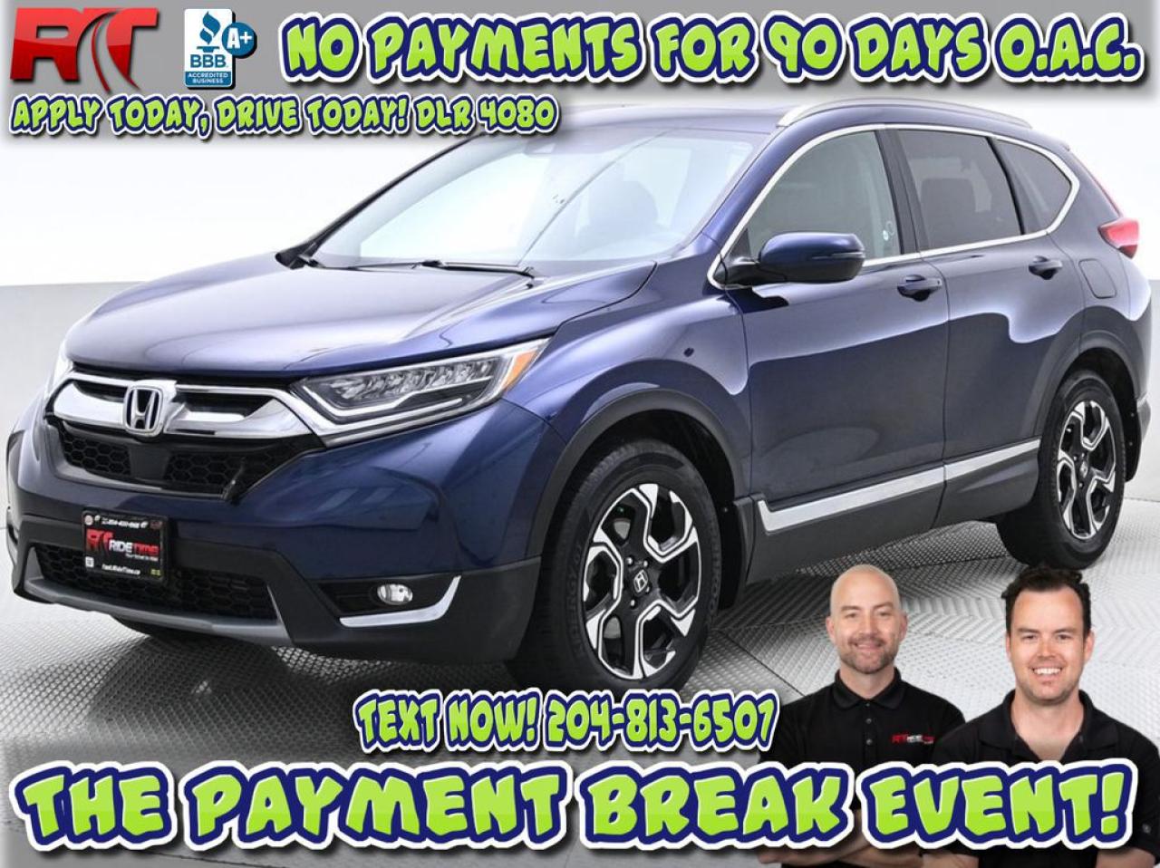 Used 2018 Honda CR-V Touring for sale in Winnipeg, MB
