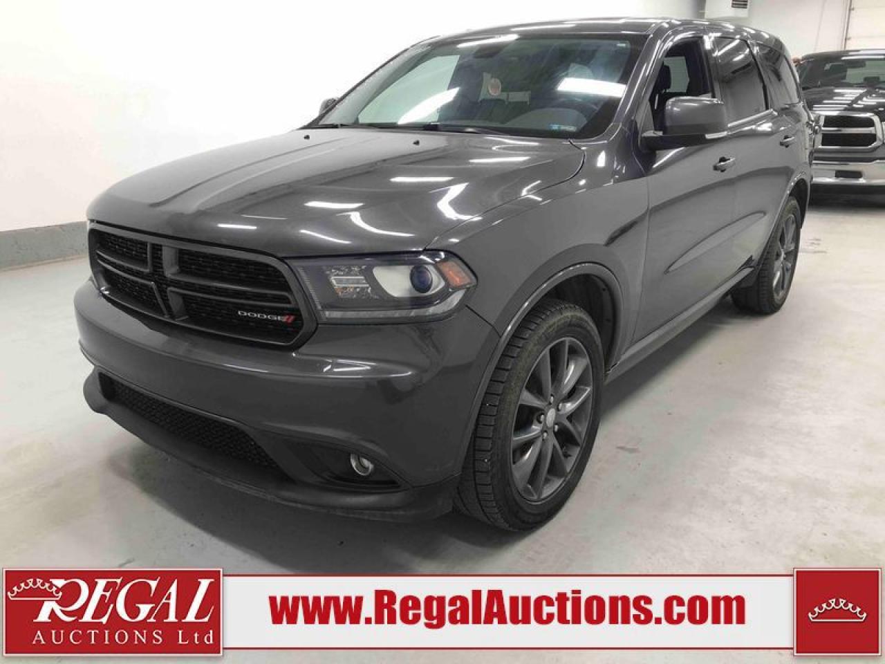 Used 2017 Dodge Durango GT for sale in Calgary, AB
