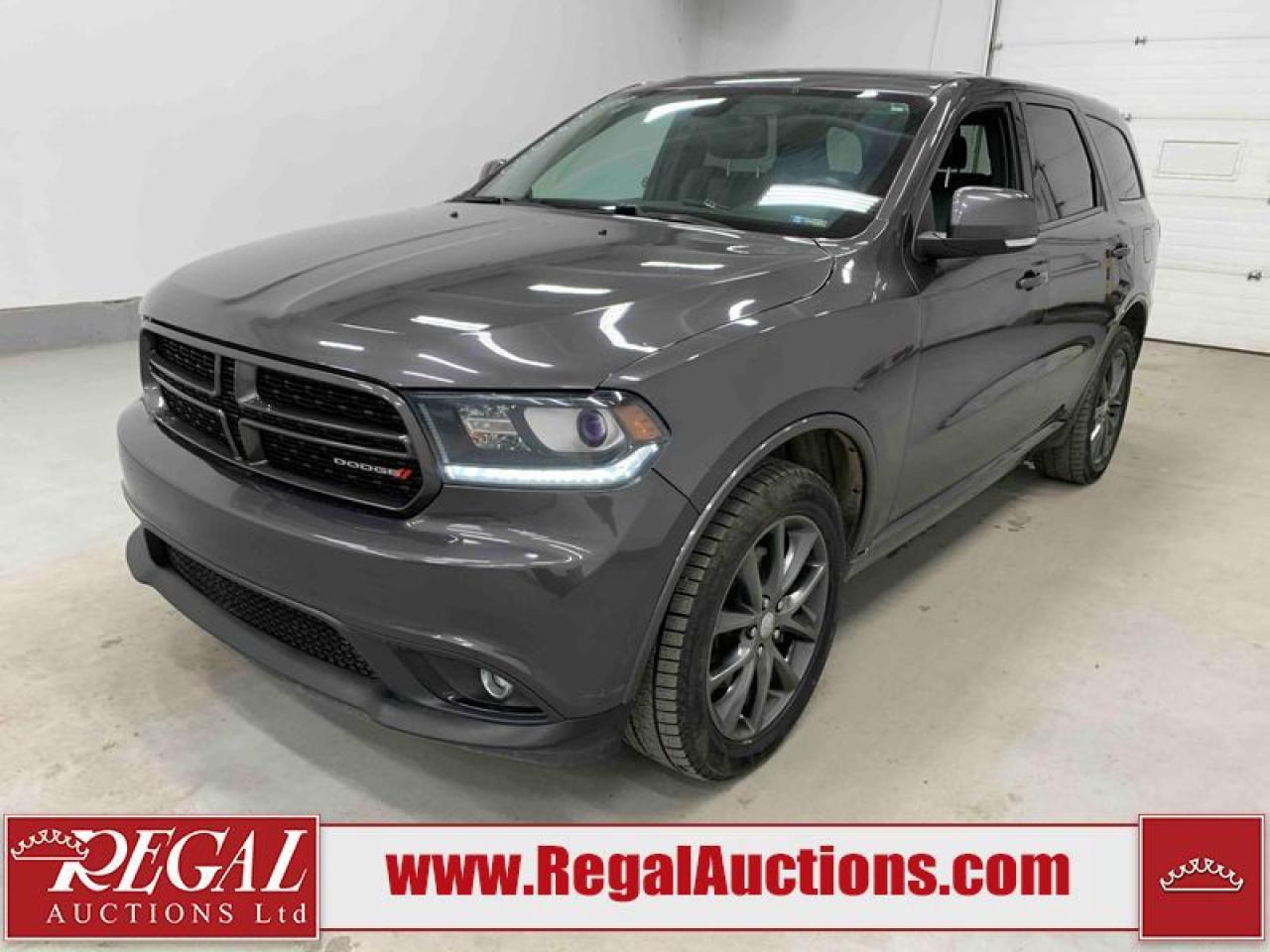Used 2017 Dodge Durango GT for sale in Calgary, AB