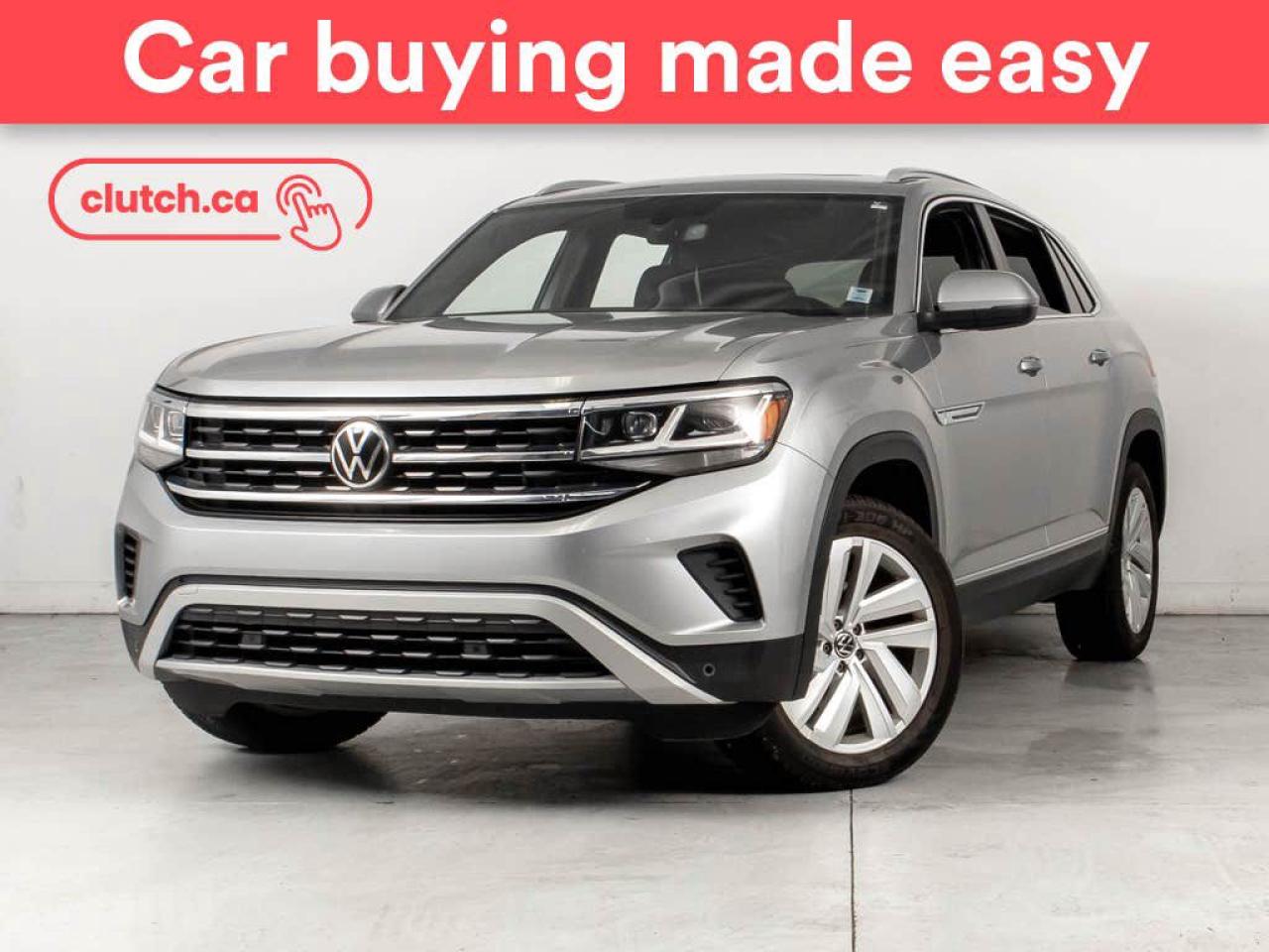 Used 2021 Volkswagen Atlas Cross Sport 3.6 FSI Highline w/ Apple CarPlay, Heated Front Seats, Rearview Cam for sale in Bedford, NS