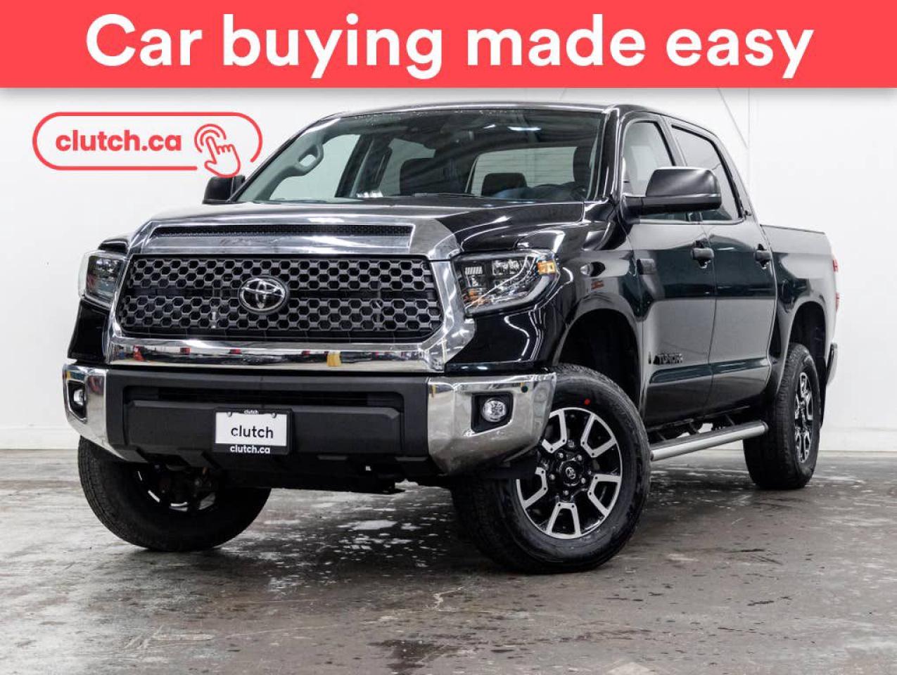 Used 2020 Toyota Tundra SR5 Crew Max 4x4 w/Apple CarPlay & Android Auto, Heated Front Seats, Backup Cam for sale in Toronto, ON