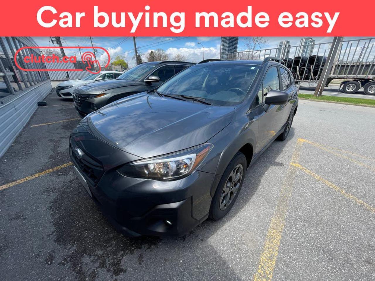 Used 2021 Subaru XV Crosstrek Outdoor AWD w/ Apple CarPlay & Android Auto, Rearview Cam, Climate Control for sale in Toronto, ON