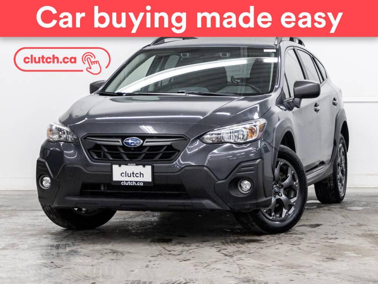 Used 2021 Subaru XV Crosstrek Outdoor AWD w/ Apple CarPlay & Android Auto, Rearview Cam, Climate Control for sale in Toronto, ON