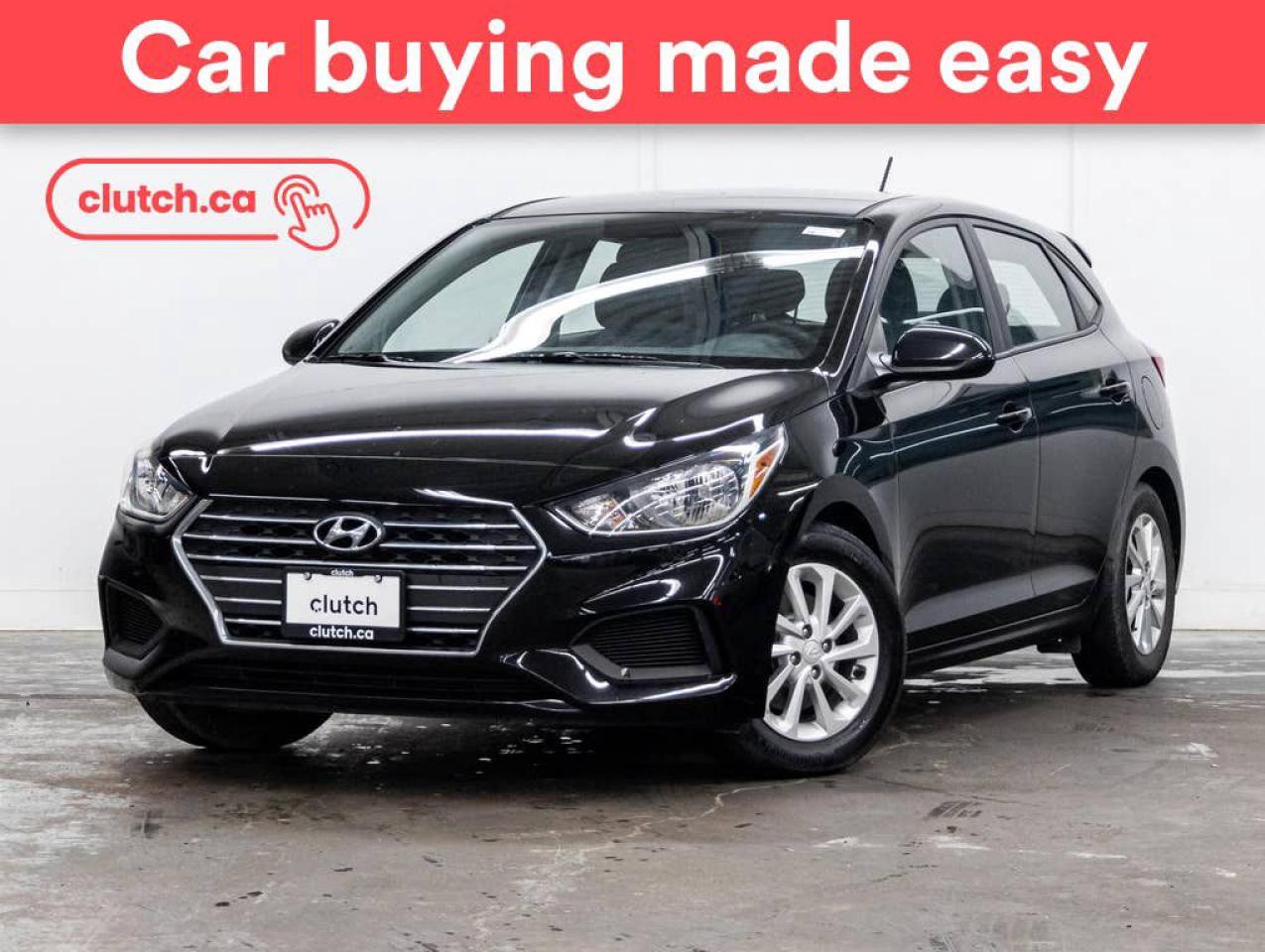 Used 2019 Hyundai Accent Preferred w/ Apple CarPlay & Android Auto, Rearview Cam, Heated Front Seats for sale in Toronto, ON