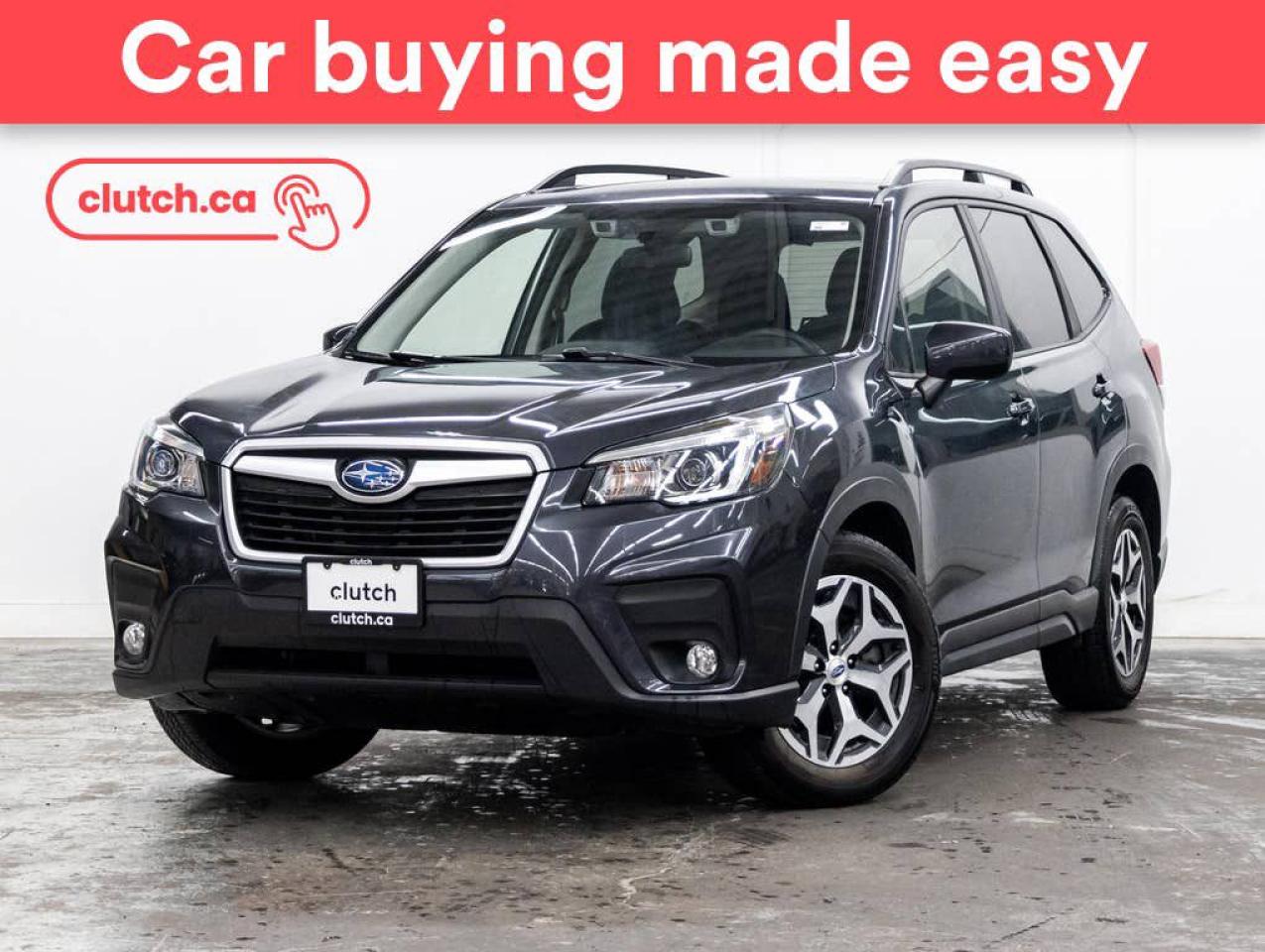 Used 2019 Subaru Forester 2.5i Convenience AWD w/ Eyesight Pkg w/Apple CarPlay & Android Auto, Heated Front Seats, Backup Cam for sale in Toronto, ON