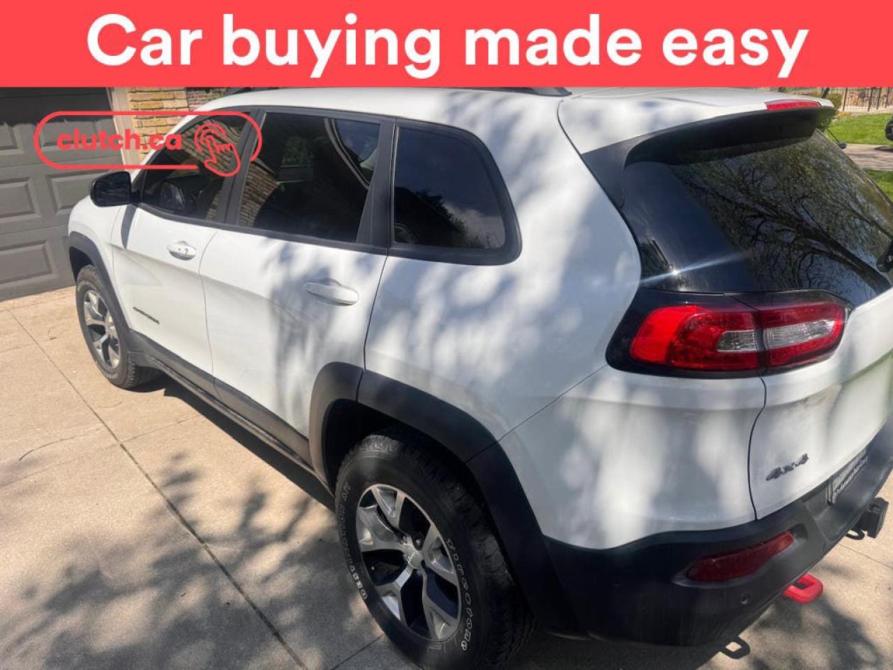 Used 2018 Jeep Cherokee TrailHawk 4WD w/ Nav, Heated Front Seats, Rearview Cam for sale in Toronto, ON